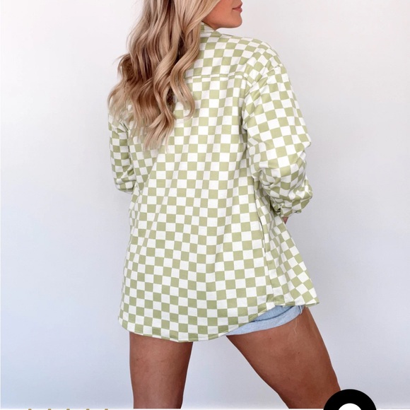 Checkered Shacket - Picture 5 of 6